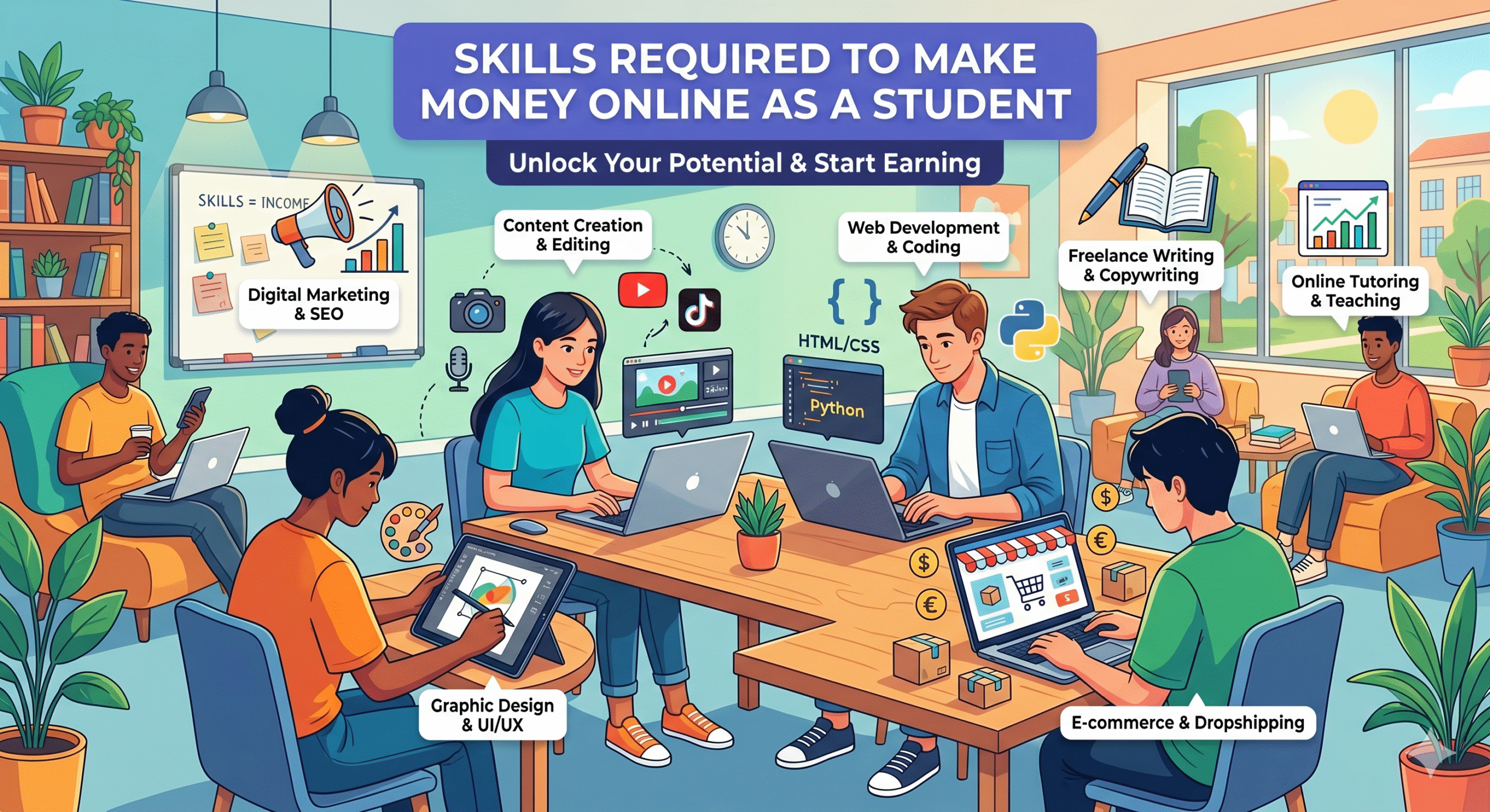 How to Make Money Online as a Student